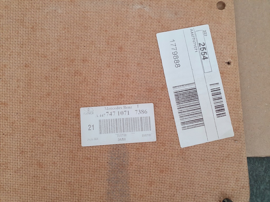 фото №12, Обшивка кузов плита захист боки mercedes vito w447