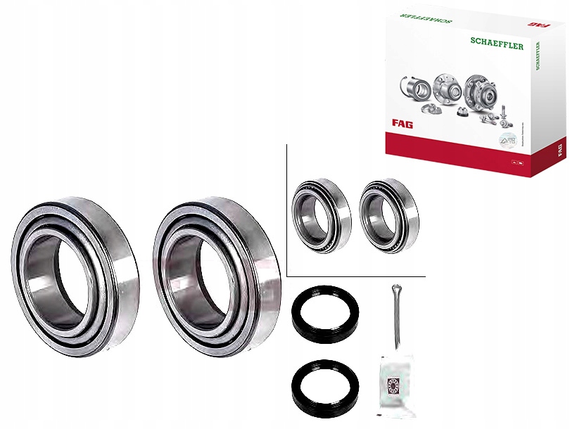 фото №1, Fag підшипник колеса hyundai перед accent fag