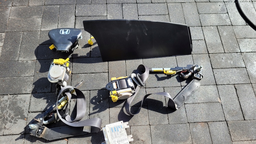 фото №9, Honda jazz ii 05-08 lift подушки безопасности модуль ремни