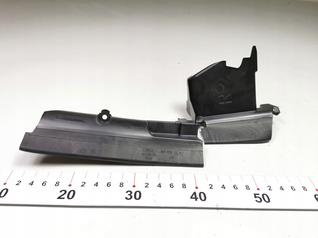 фото №6, Захист / дефлектор радіатора - права сторона ford mondeo mk4 оригінальний номер 1553426