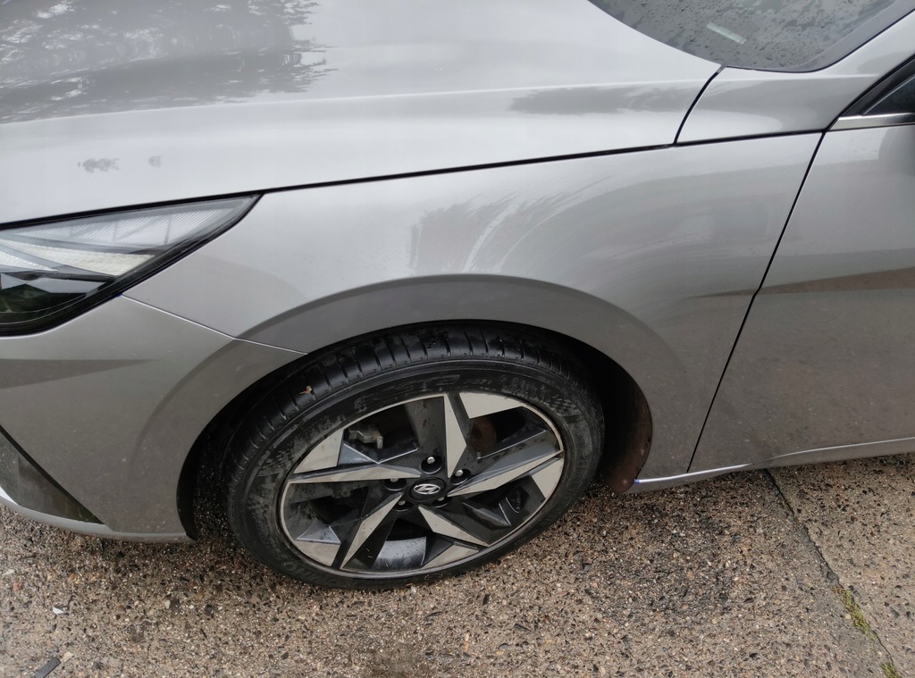 фото №8, Hyundai elantra vii капот бампер крила лампа pas передній kompletny перед