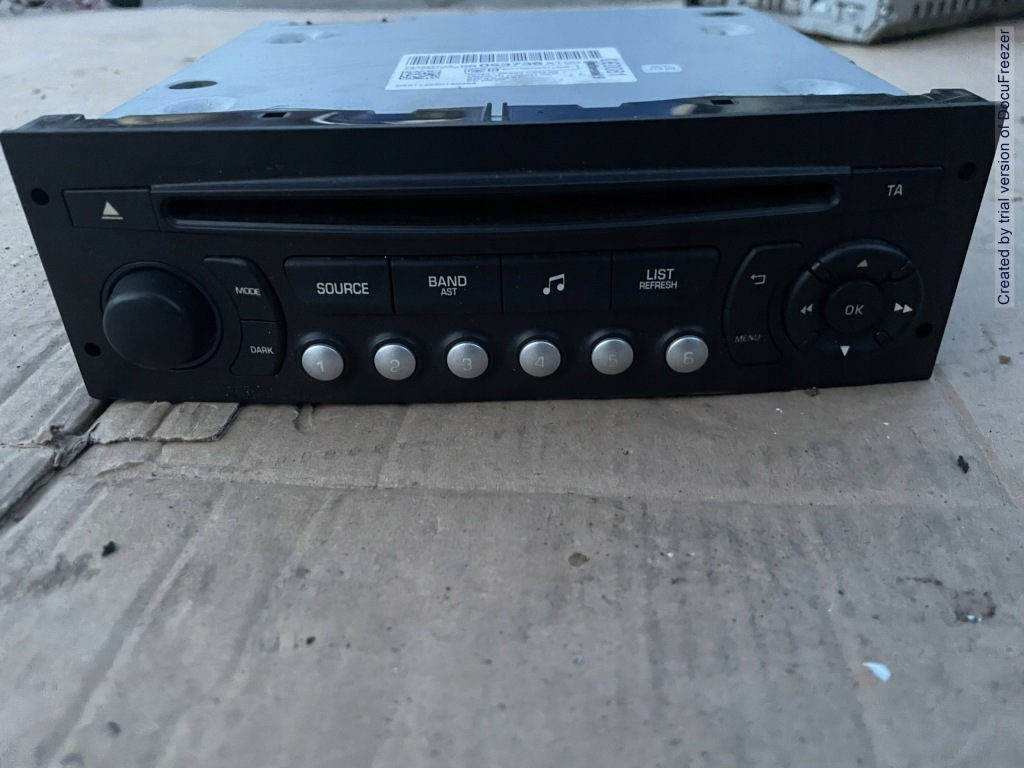Купить Peugeot citroen радио cd автомагнитола 98053736