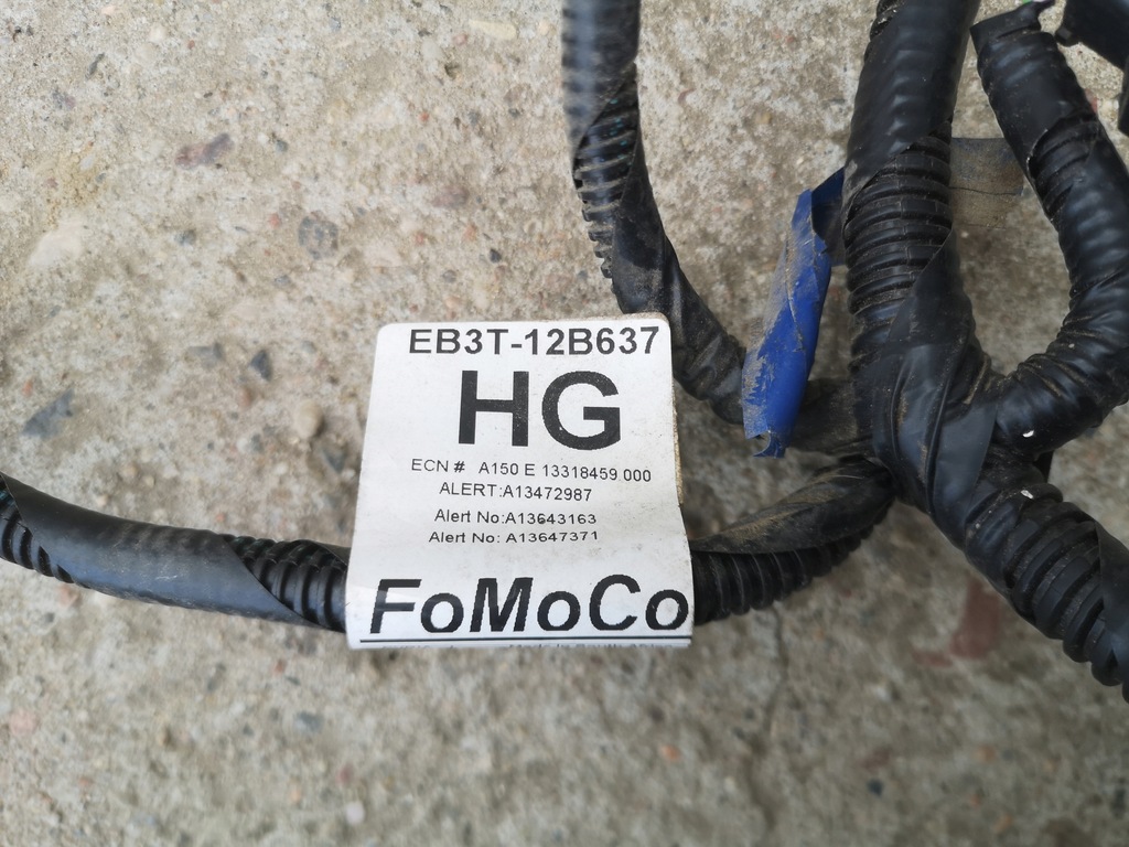 фото №7, Джгут електропроводка двигуна ford ranger 3.2tdci eb3t-12b637-hg