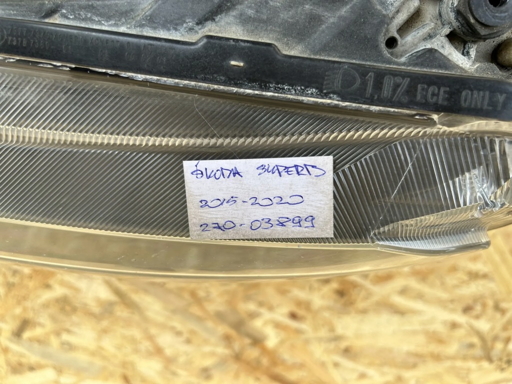 фото №12, Skoda superb b8 3v 2016 лампи передні