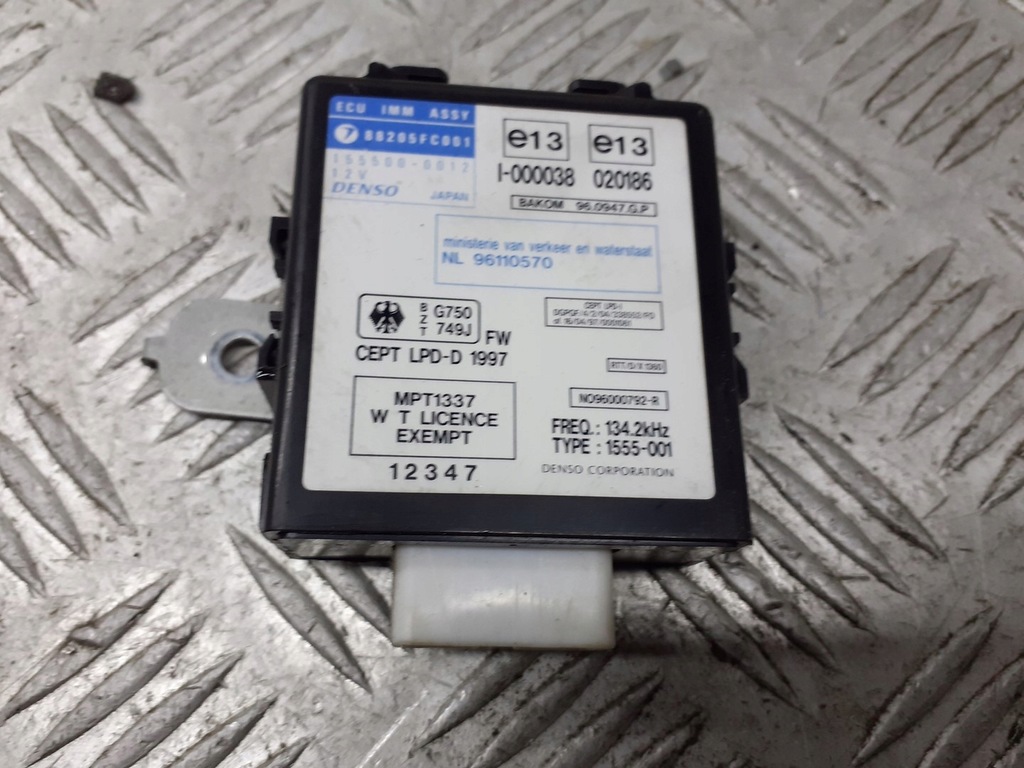 фото №1, Модуль иммобилайзер subaru forester 88205fc001