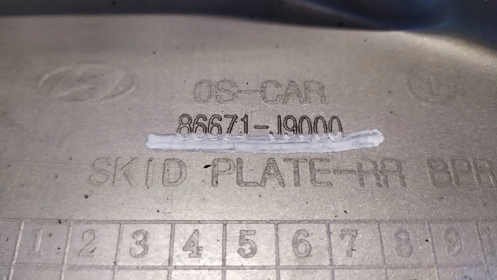 фото №13, Спойлер накладка задняя hyundai kona