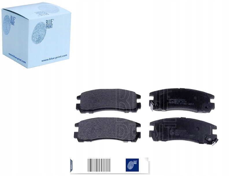 фото №1, Тормозные колодки тормозные задняя mitsubishi 3000 gt eclipse ii