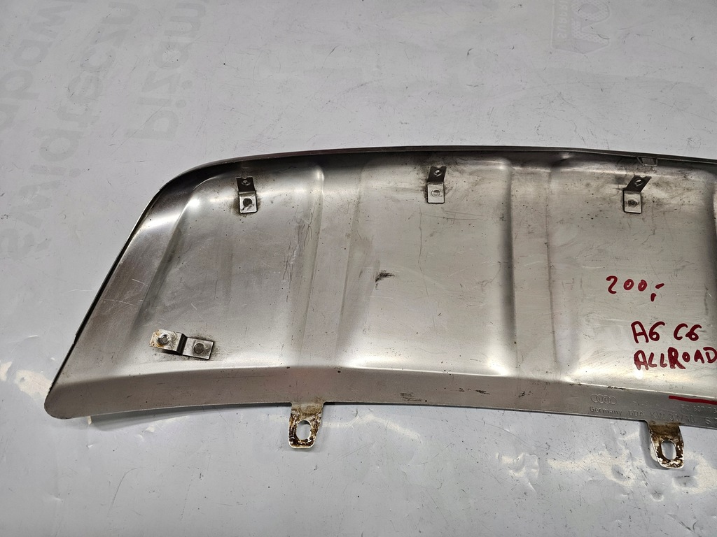 фото №13, Audi a6 c6 allroad дифузор накладка бампера передній перед 4f0807733