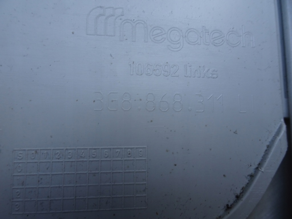 фото №15, Vw atreon захист обшивка стійка середнього права ліва 3g8868418 3g8868417