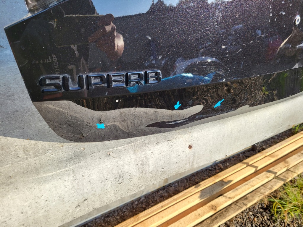 фото №6, Skoda superb iii 3v kombi крышка багажника крышка багажника