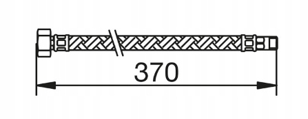 Купить Tres пабтрубок  гибкий 360 mm 9134806