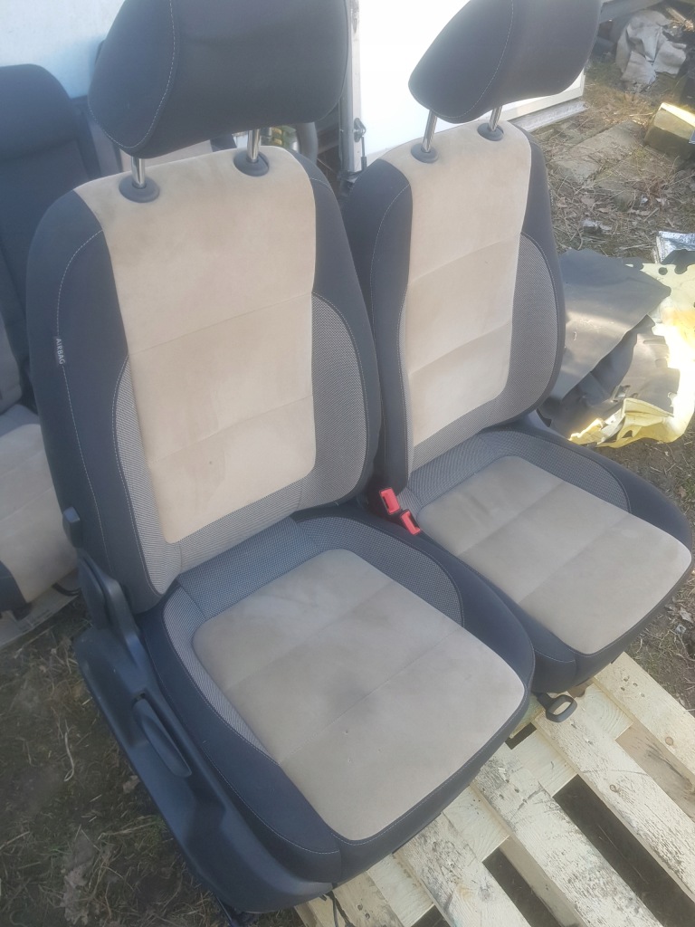 фото №10, Vw tiguan 5n0 сиденья alcantara алькантара europa