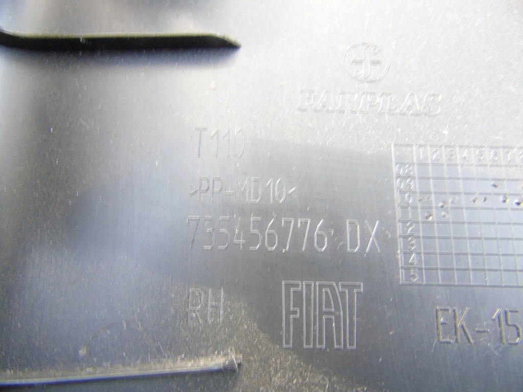 фото №7, Захист стійка b права fiat doblo ii 735456776