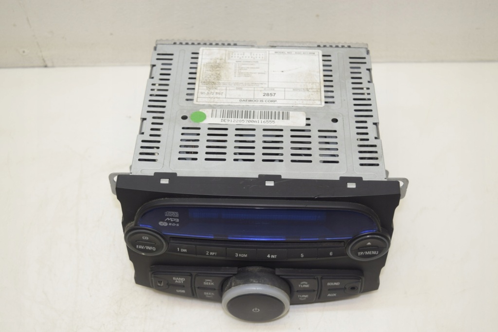 фото №3, Chevrolet spark m300 радио заводской 95972857