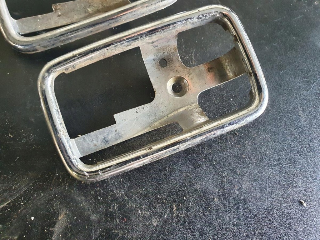 Mercedes w114 w115 захист ручка внутрішньої хром Оригінал