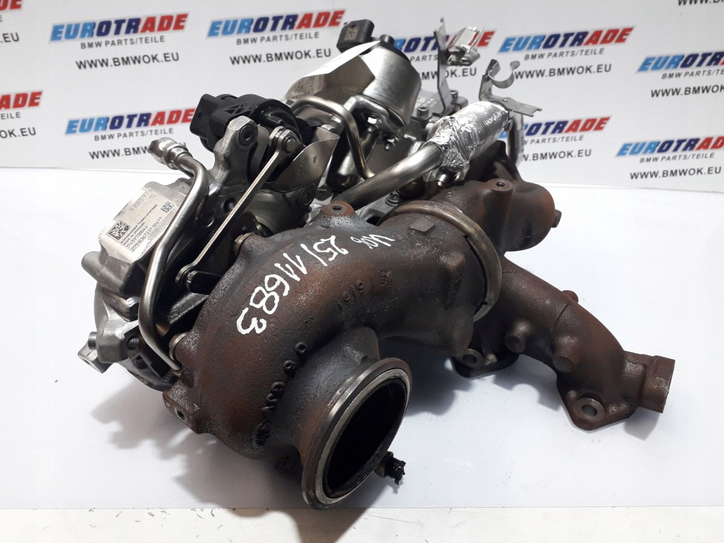 Bmw u06 u10 u11 турбіна турбонагнітач b47 150km 21.866km Зі Шроту