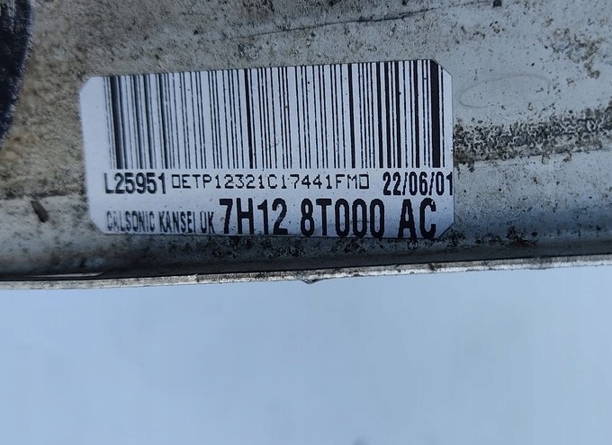 фото №7, Радиатор wody defender 2.4 tdci 7h12 8t000 ac 7h128t000 2007-2014