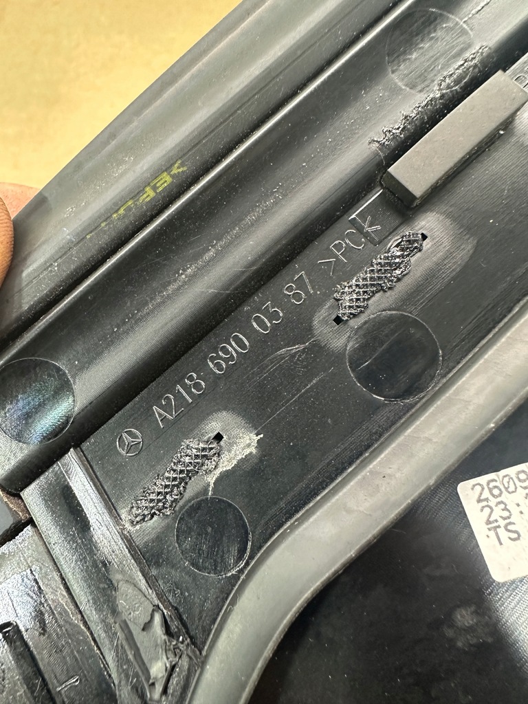 фото №9, Защита стойка левая, защита стойка средняя mercedes cls w218