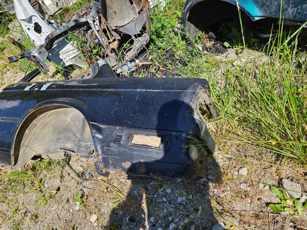 фото №6, Чверть ліва поріг блок двигуна bmw e30 coupe