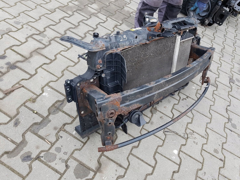 фото №6, Kia ceed 2 ii 12r- 1.6 crdi pas передний радиатор вентилятор