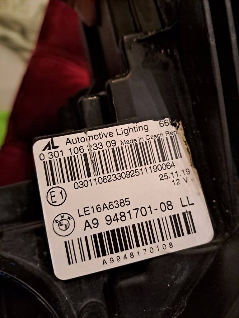 фото №6, Bmw g20 g21 led лампа ліва перед