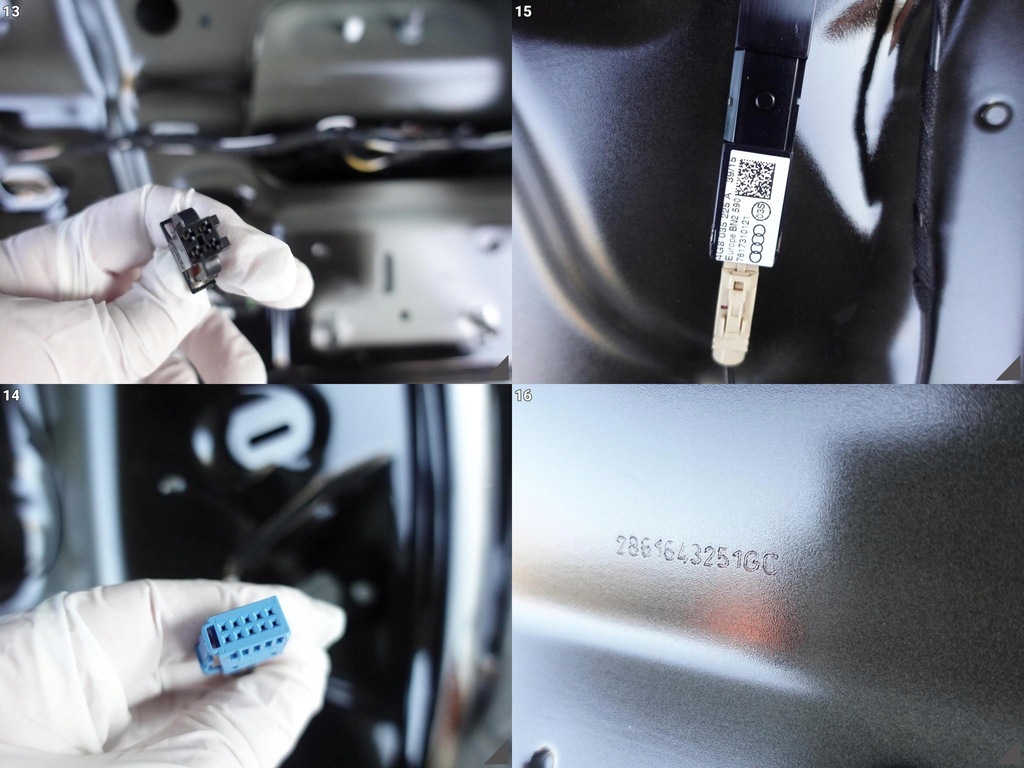 фото №11, Audi a7 s7 4g8 lift 14-18 крышка багажника крышка багажника+ стекло+ спойлер kolor:a2a2