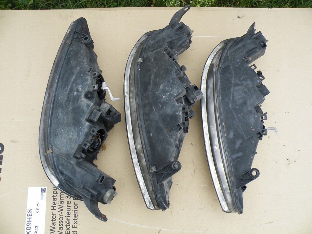 фото №11, Peugeot 406 fl lift лампа левая передняя фара левый перед передний