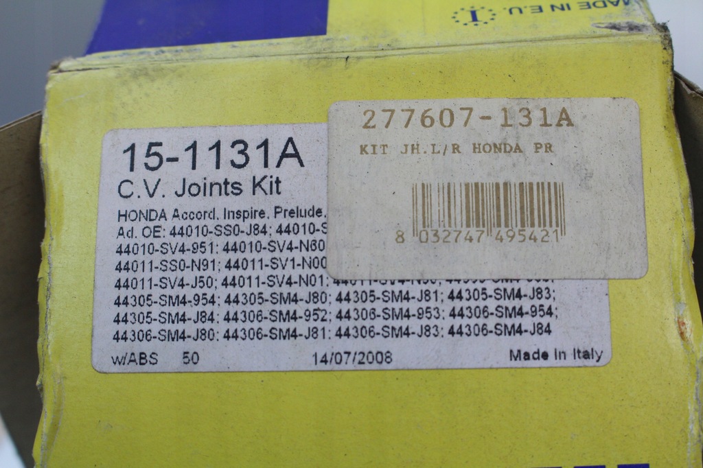 фото №4, Шарнір привідний kpl.15-1131a honda accord