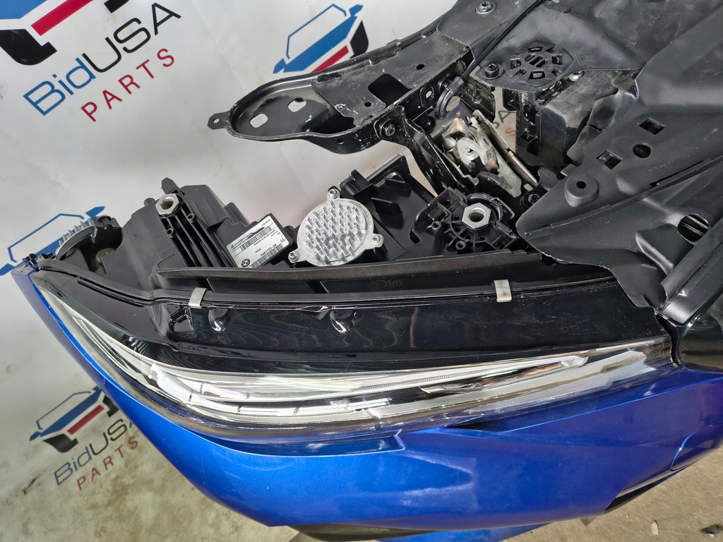 фото №6, Бампер передний комплект радиатор лампы led бензин 2.0 bmw g20 2018 europa