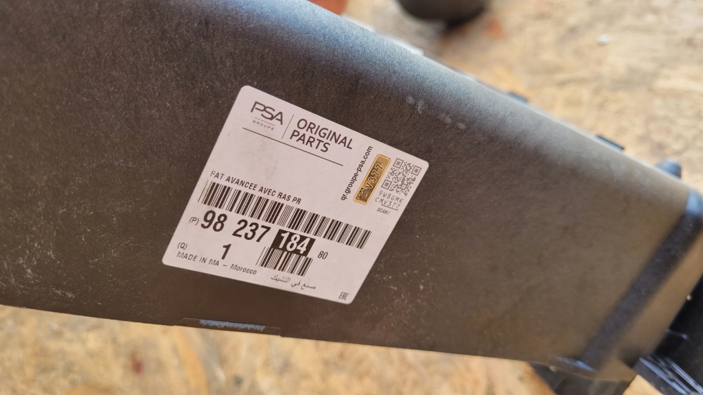 Ремінь передній 9823718480 peugeot citroen opel в Україні