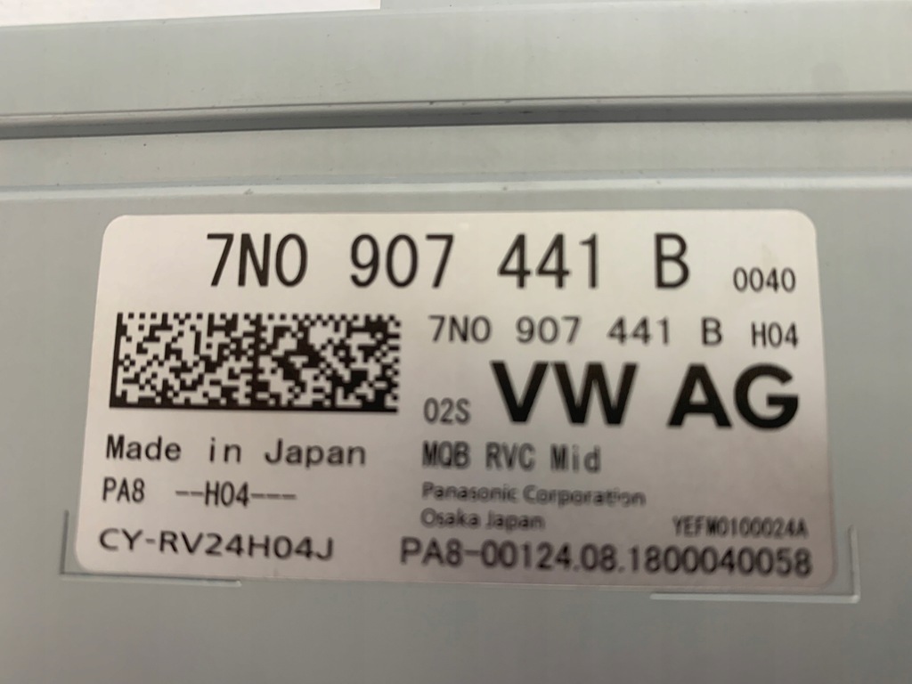 фото №9, Seat alhambra ii lift vw ag sharan 2.0 tdi блок управления модуль камеры оригинал