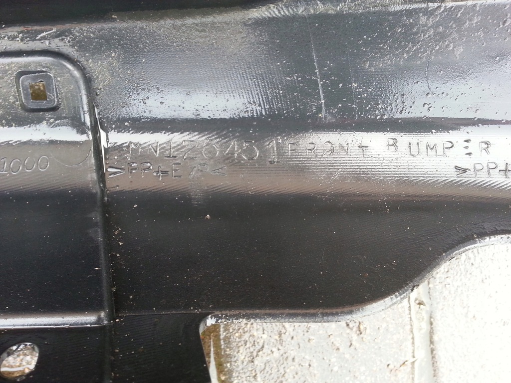 фото №8, Mitsubishi lancer 7 vii 03-07 бампер перед передній