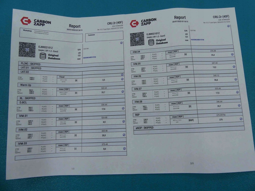 фото №3, Test форсунка renault thalia ejbr02101z 1.5 dci
