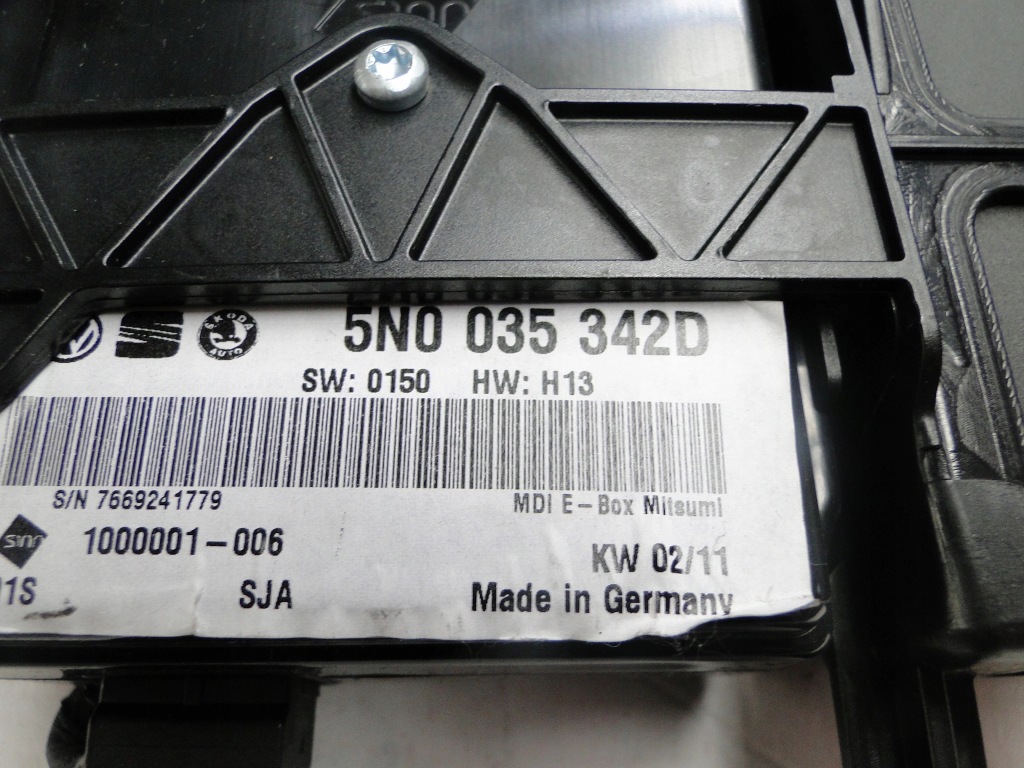 фото №5, Модуль інтерфейс vw passat cc 5n0035342d