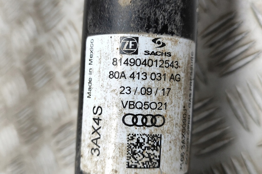 фото №7, Audi q5 fy передній правий амортизатор 80a413031ag 2.0 дизель 140kw 2017