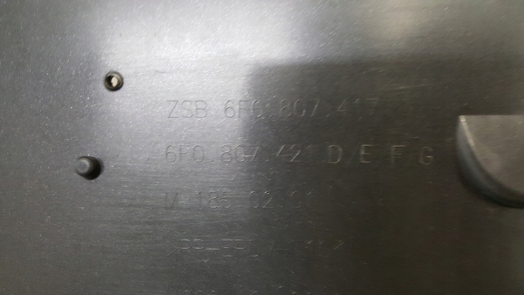 фото №10, Seat ibiza v 6f0 бампер задня задній 2017-2022r