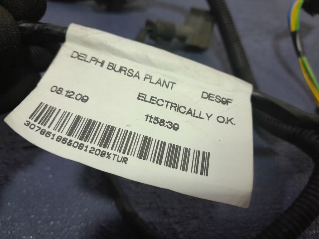 фото №5, Volvo xc60 електропроводка джгут pdc бампера задня pdc 31254059 30786186