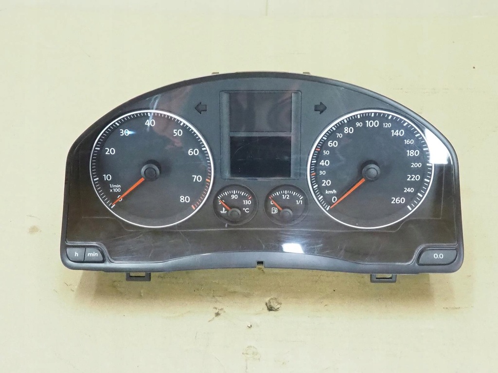 фото №6, Vw jetta golf v 5 счетчик приборная панель 1k0920861l europa