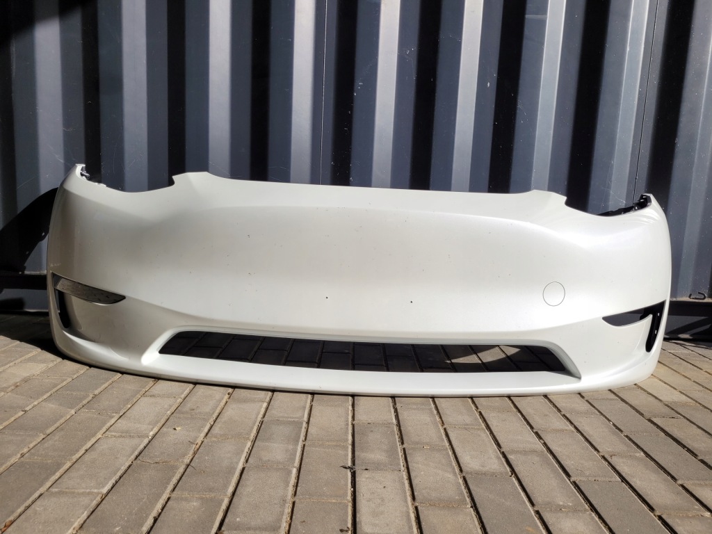 фото №4, Бампер перед передній tesla model y led плита