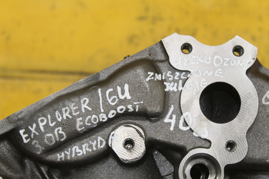 фото №15, Блок двигателя ford explorer 6u 3.0 b ecooboost гибрид
