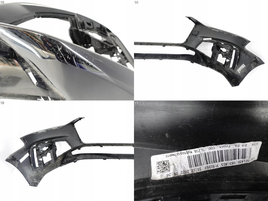 фото №10, Audi s5 a5 s-line 8w6 b9 lift 19- бампер перед