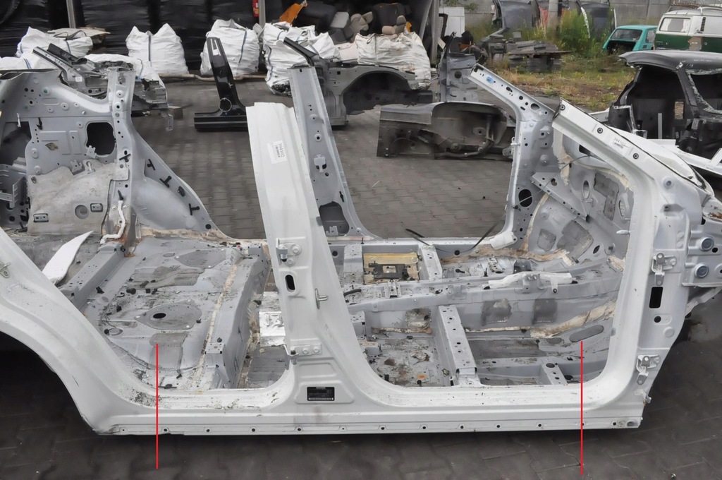 фото №1, Nissan x-trail iv t33 блок двигателя порог правый