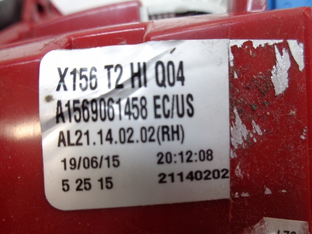 фото №9, Mercedes gla x156 лампа задня права w кришка a1569061458