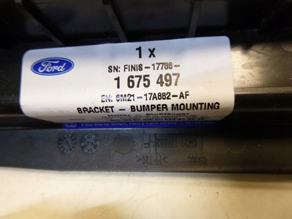 фото №13, Напрямна бампера заднього лівий ford s-max galaxy mk3