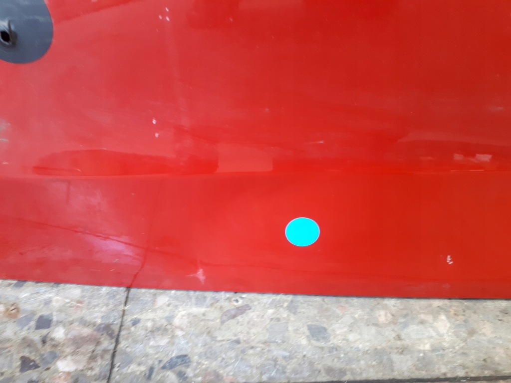 фото №10, Дверь левый задняя renault kangoo ii красные