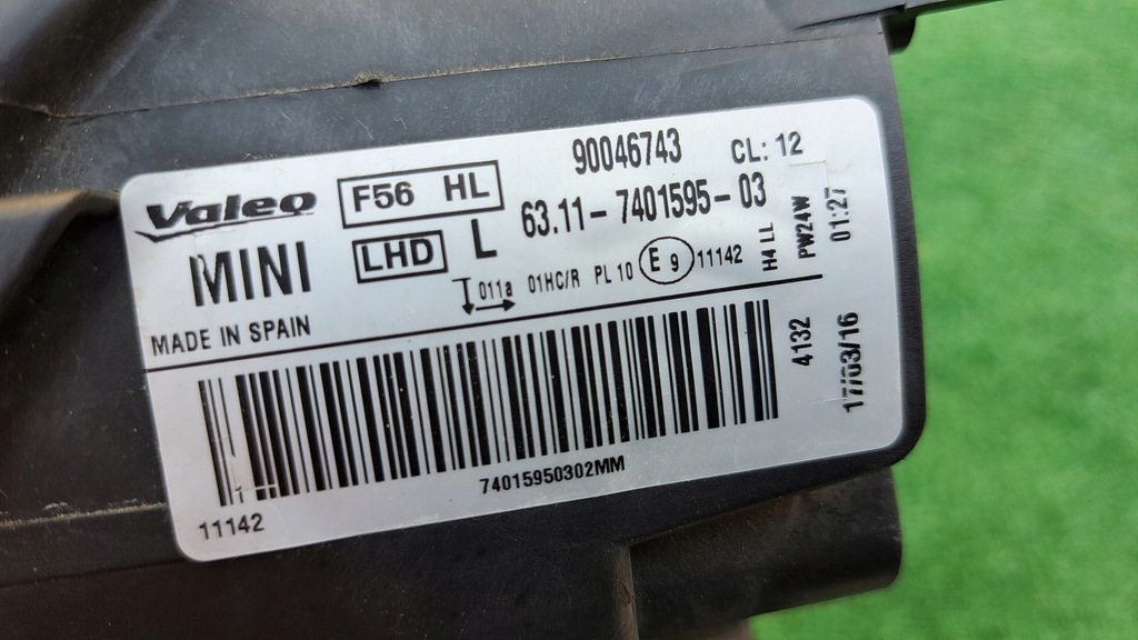 фото №5, Mini cooper f55 f56 лампа передняя