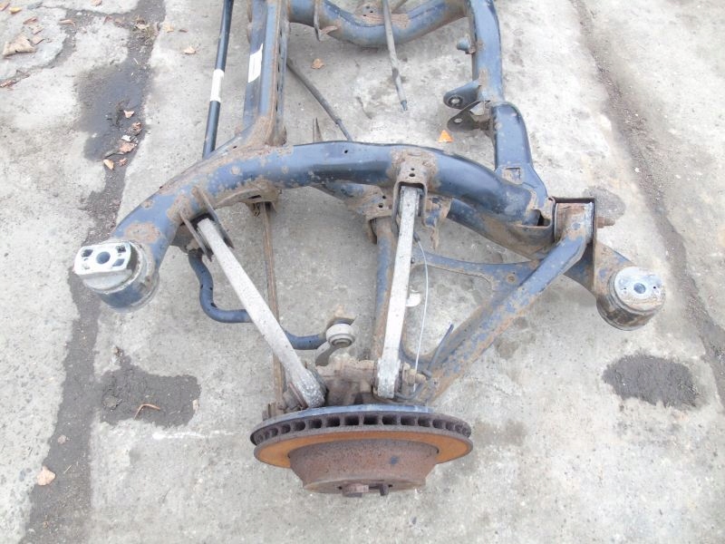 фото №5, Audi q7 4l балка задня задня підвіска задні