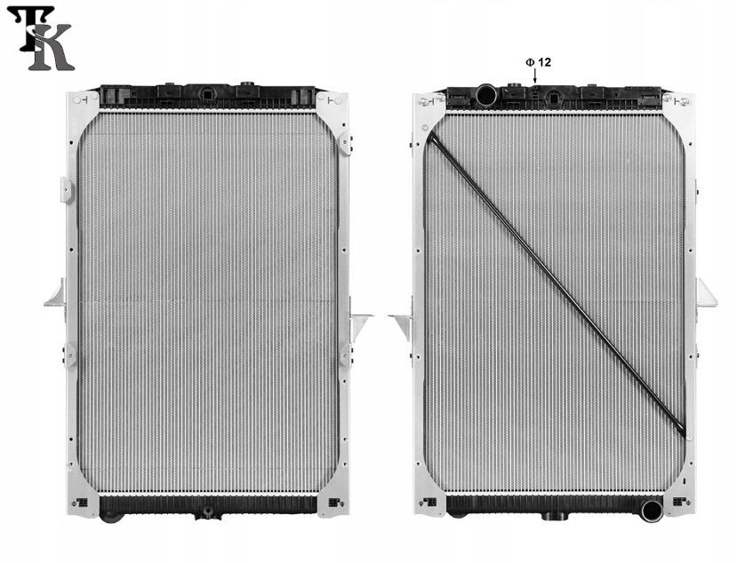фото №2, Радиатор wody комплектная daf 105xf 05-