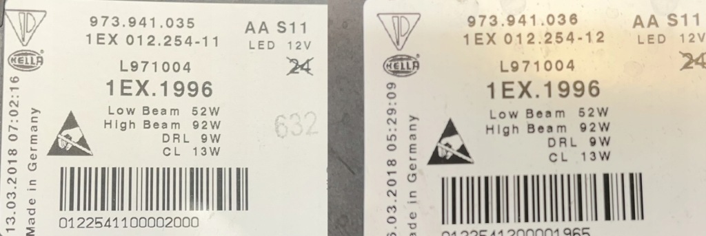 фото №15, Idealny kpl. перед porsche panamera 971 turbo w цвет 041 matrix 1