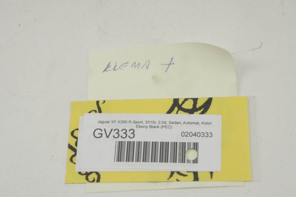 фото №6, Gv333 jaguar xf x260 шланг клемма plus плюсовая